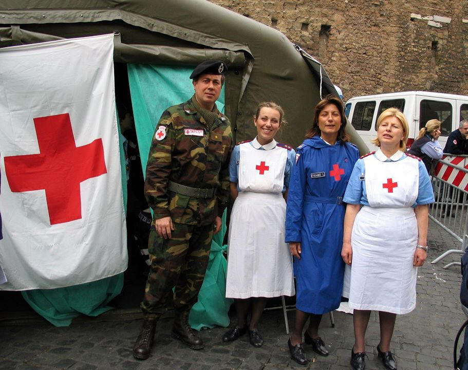 Roberto Riccardi Ufficiale Corpo Militare Croce Rossa